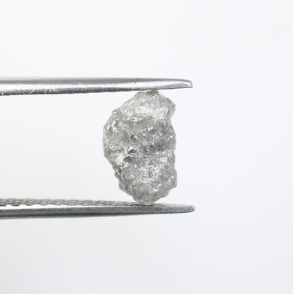 2.58 CT Irregular Cut Rough Grey Diamond For Engagement Ring - JayKrishna Diamond