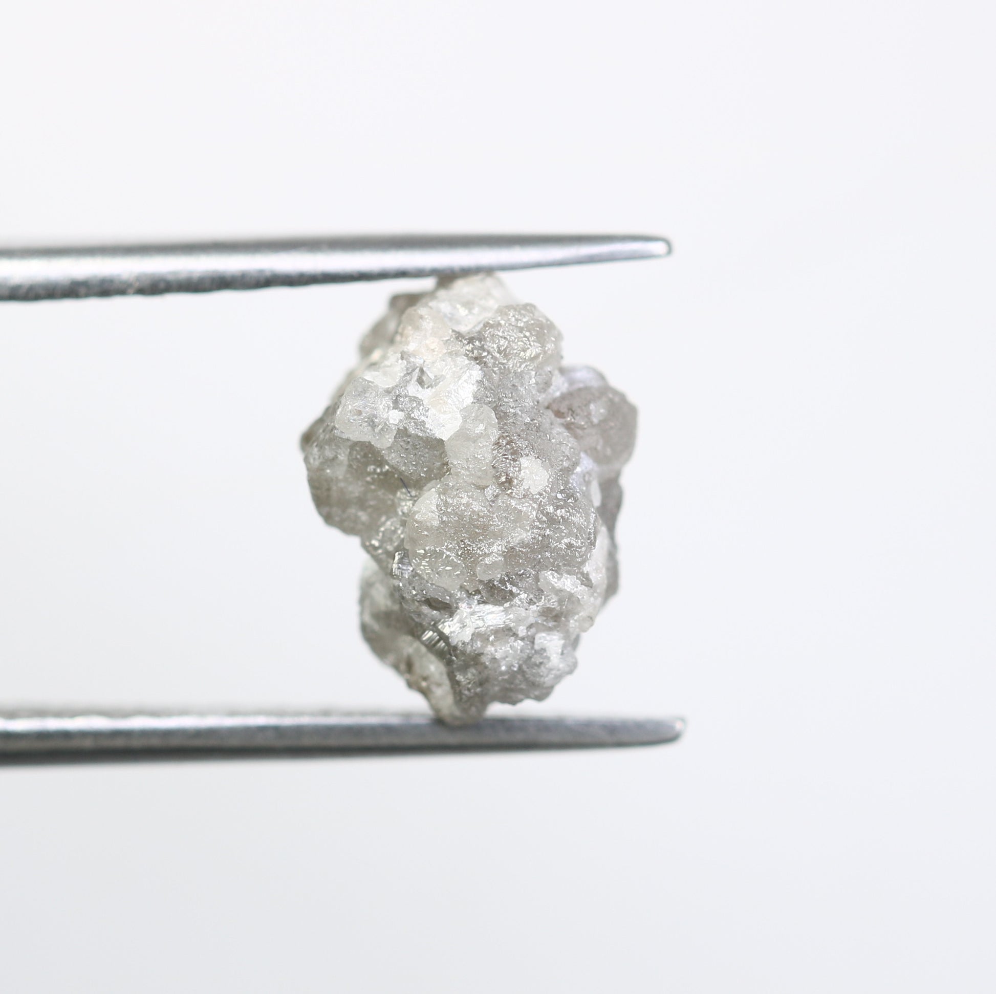 3.67 CT Rough Grey Raw Uncut Diamond For Engagement Ring - JayKrishna Diamond