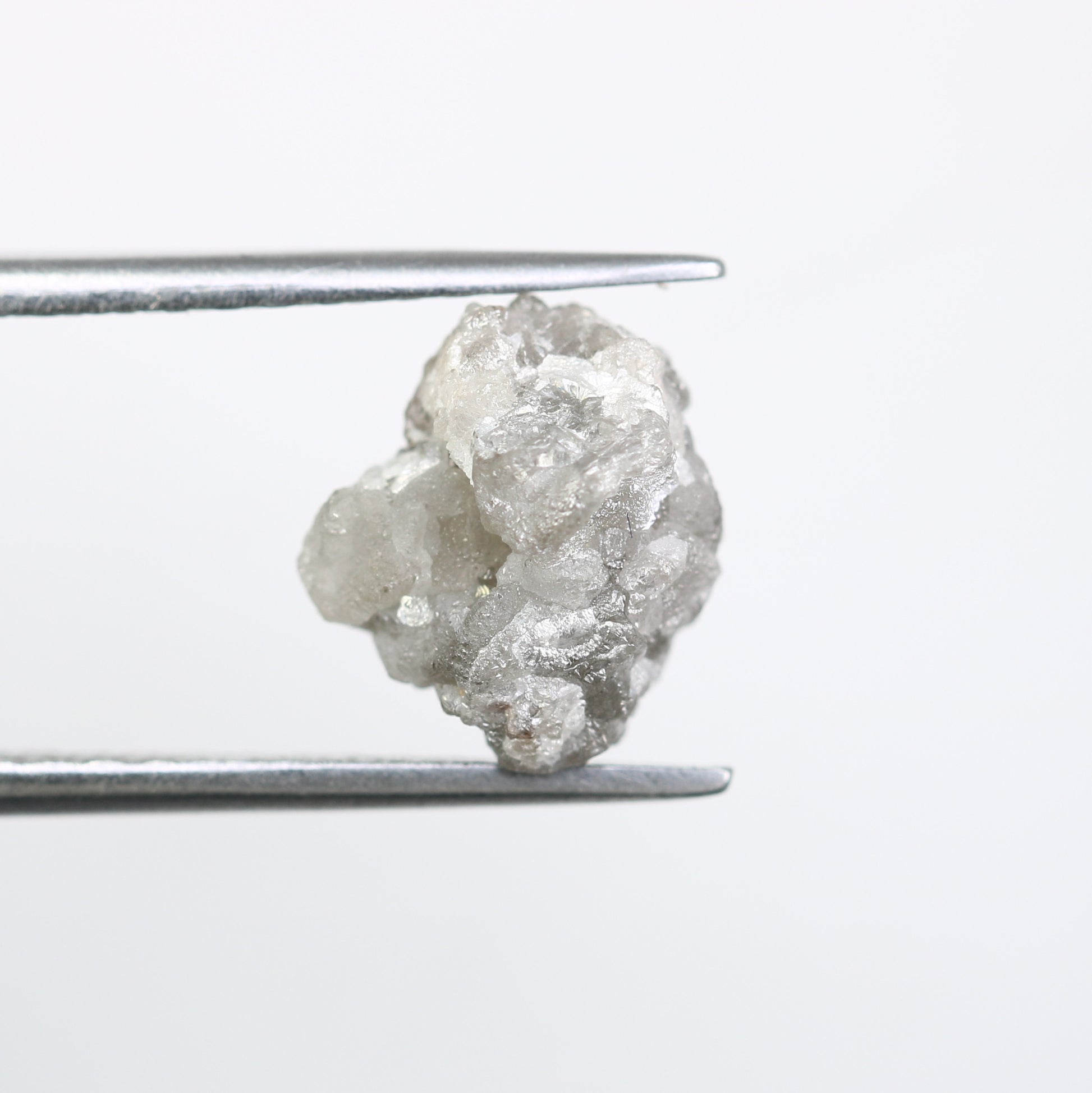 3.67 CT Rough Grey Raw Uncut Diamond For Engagement Ring - JayKrishna Diamond