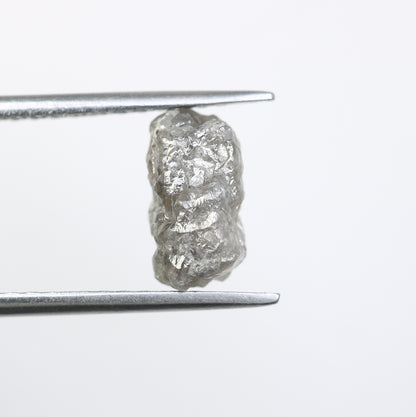 2.90 CT Grey Raw Rough Uncut Diamond For Engagement Ring - JayKrishna Diamond
