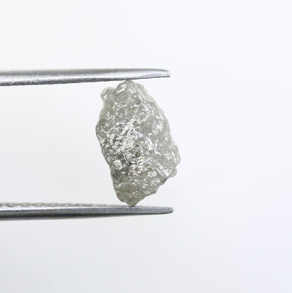 2.50 CT Grey Raw Rough Irregular Cut Diamond For Engagement Ring - JayKrishna Diamond