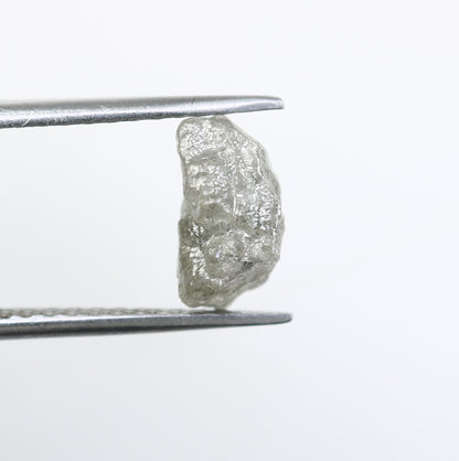 2.50 CT Grey Raw Rough Irregular Cut Diamond For Engagement Ring - JayKrishna Diamond
