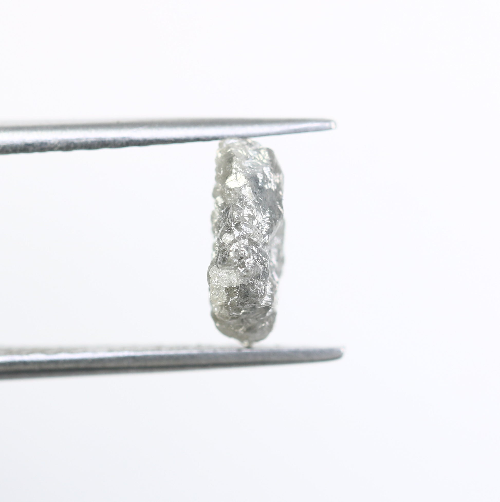 1.72 CT Rough Uncut Grey Raw Diamond For Engagement Ring - JayKrishna Diamond