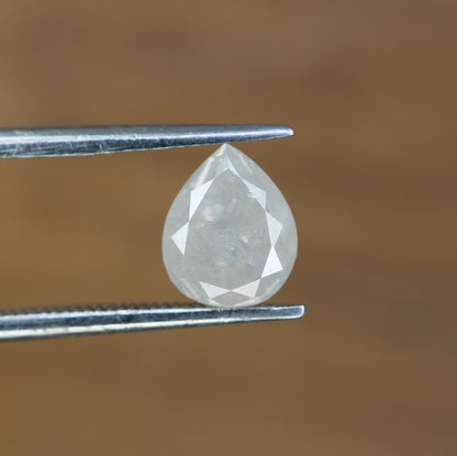 1.68 Carat Pear Shape Natural Loose White Color Diamond For Wedding Ring - JayKrishna Diamond