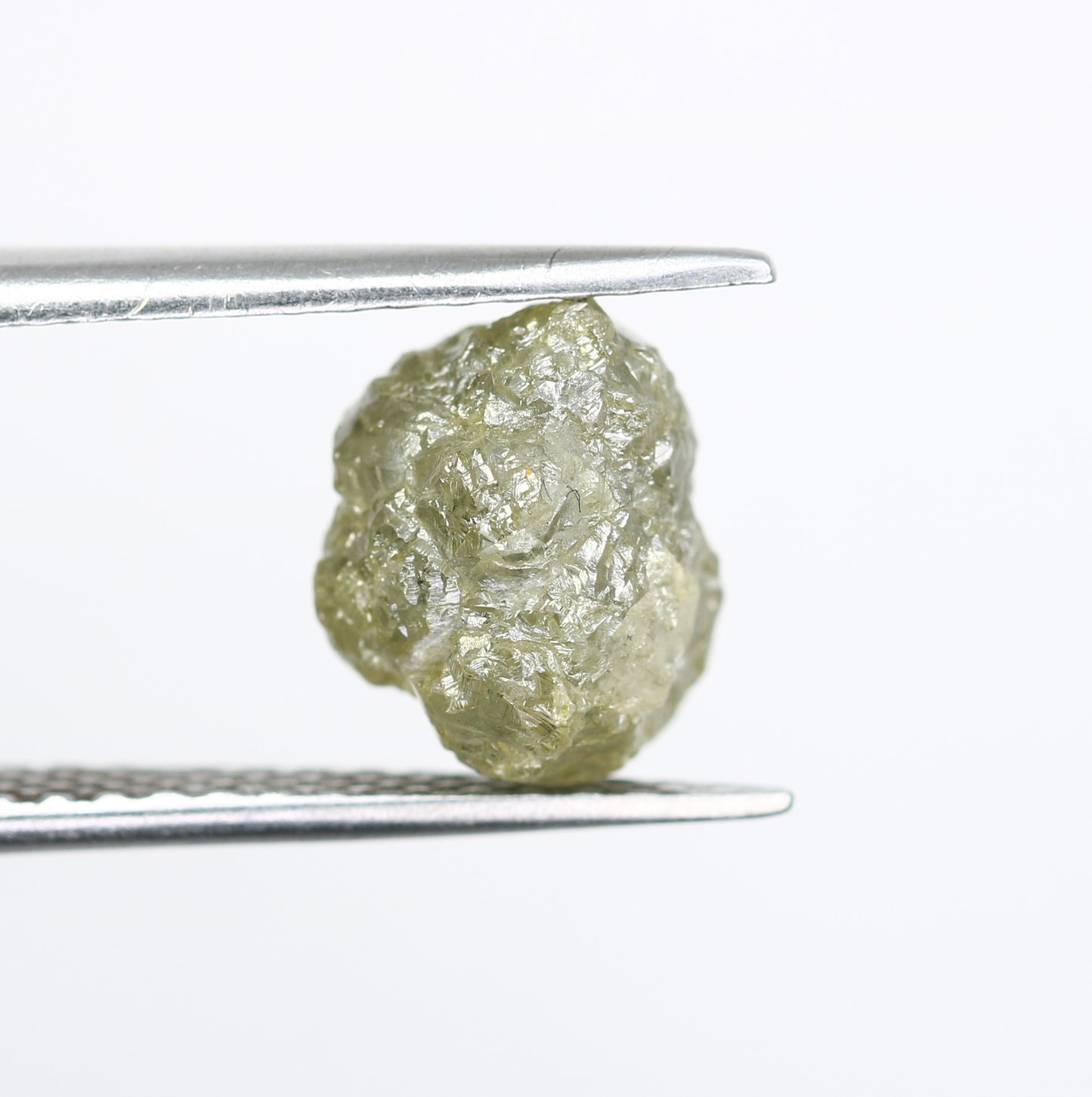 4.70 CT Light Green Rough Uncut Diamond For Engagement Ring - JayKrishna Diamond