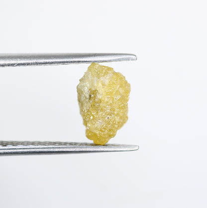 2.47 CT Yellow Rough Irregular Cut Raw Diamond For Engagement Ring - JayKrishna Diamond