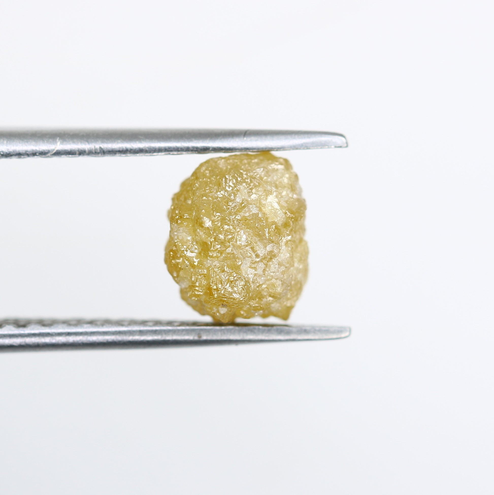 2.50 CT Light Yellow Rough Irregular Cut Raw Diamond For Engagement Ring - JayKrishna Diamond