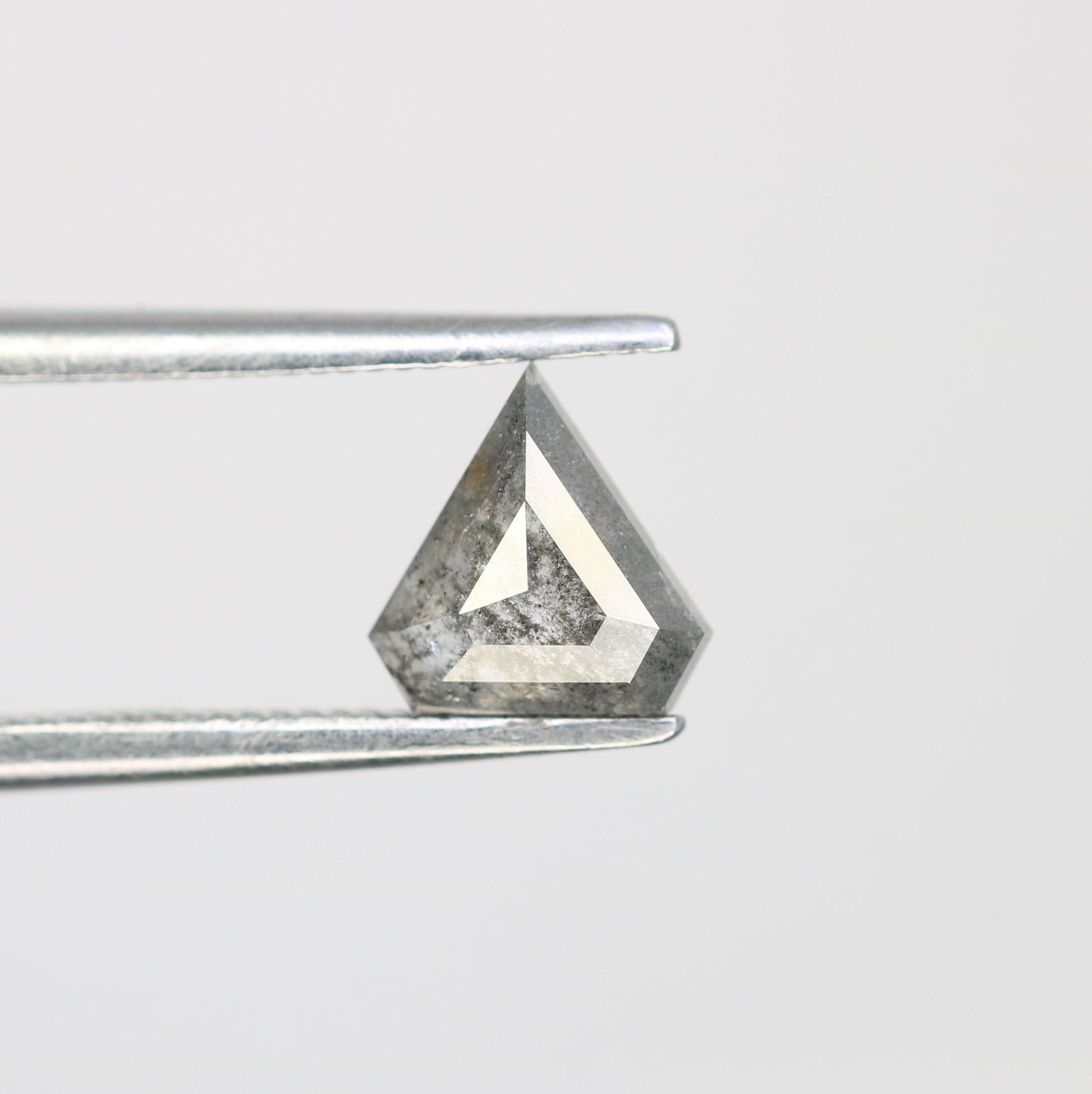 0.70 CT Diamond Cut Salt And Pepper Loose Diamond For Engagement Ring - JayKrishna Diamond