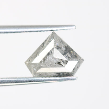 1.64 CT Diamond Cut Salt And Pepper Diamond For Engagement Ring - JayKrishna Diamond
