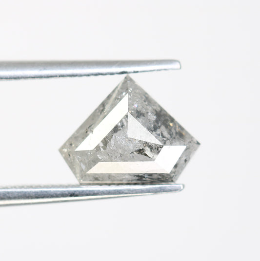 1.64 CT Diamond Cut Salt And Pepper Diamond For Engagement Ring - JayKrishna Diamond