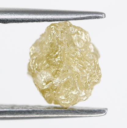 1.86 CT Raw Irregular Cut Light Yellow Rough Diamond For Engagement Ring - JayKrishna Diamond