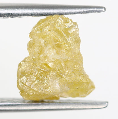 2.05 CT Raw Rough Yellow Irregular Cut Diamond For Engagement Ring - JayKrishna Diamond