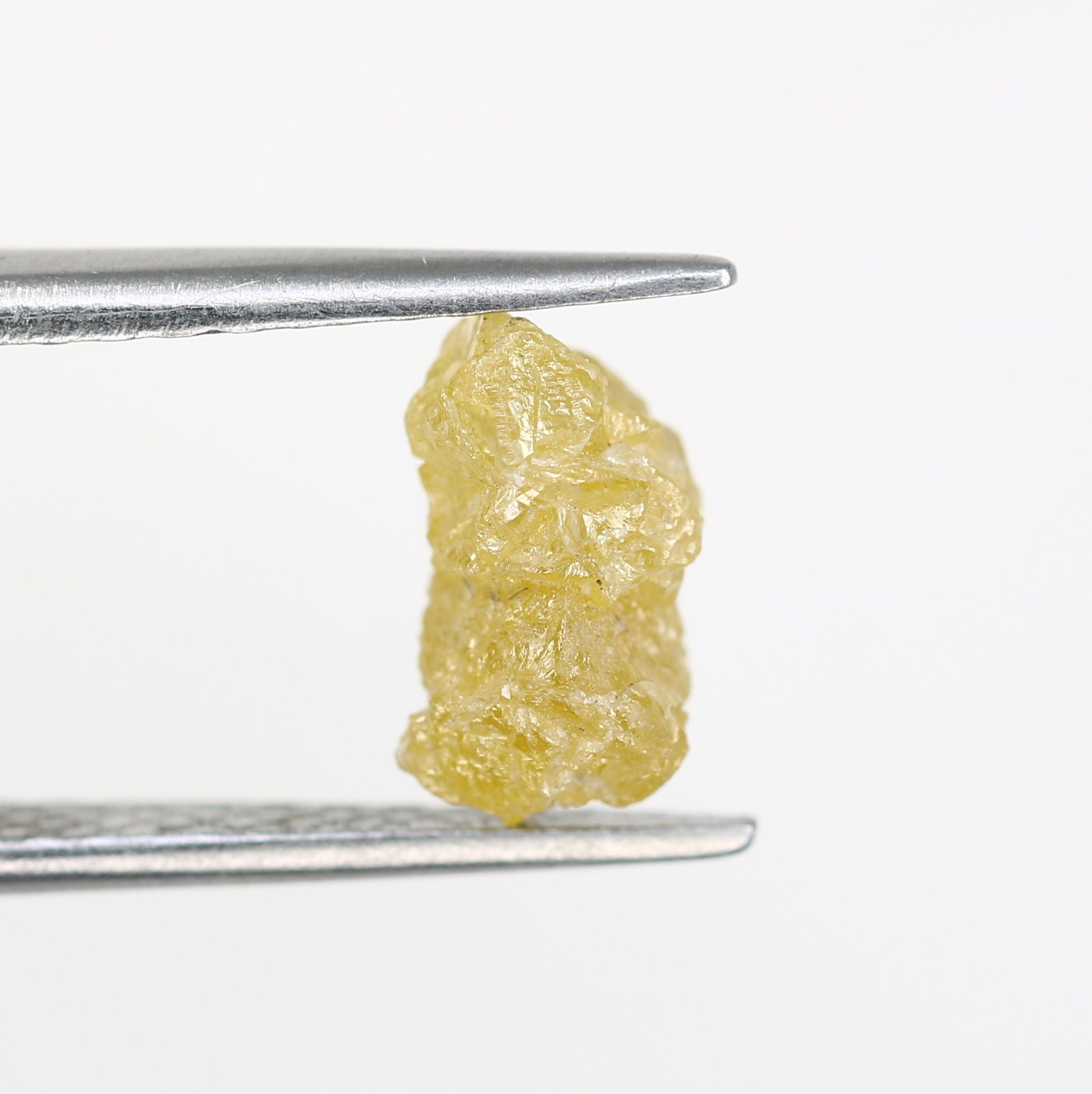 2.05 CT Raw Rough Yellow Irregular Cut Diamond For Engagement Ring - JayKrishna Diamond