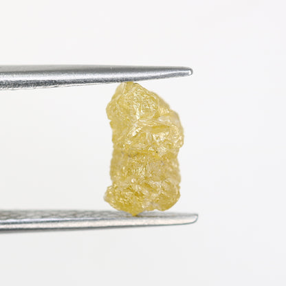 2.05 CT Raw Rough Yellow Irregular Cut Diamond For Engagement Ring - JayKrishna Diamond