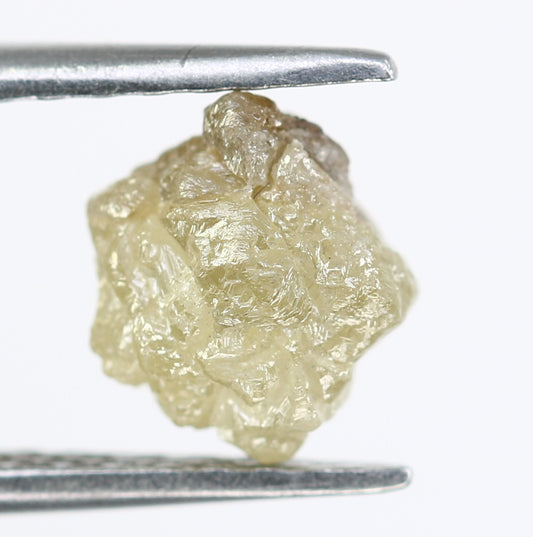 2.26 CT Grey Raw Rough Irregular Cut Diamond For Engagement Ring - JayKrishna Diamond