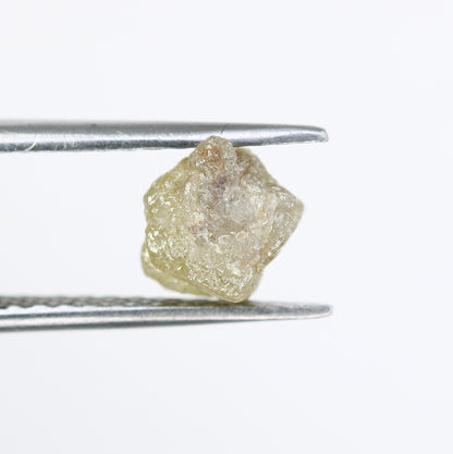 2.26 CT Grey Raw Rough Irregular Cut Diamond For Engagement Ring - JayKrishna Diamond
