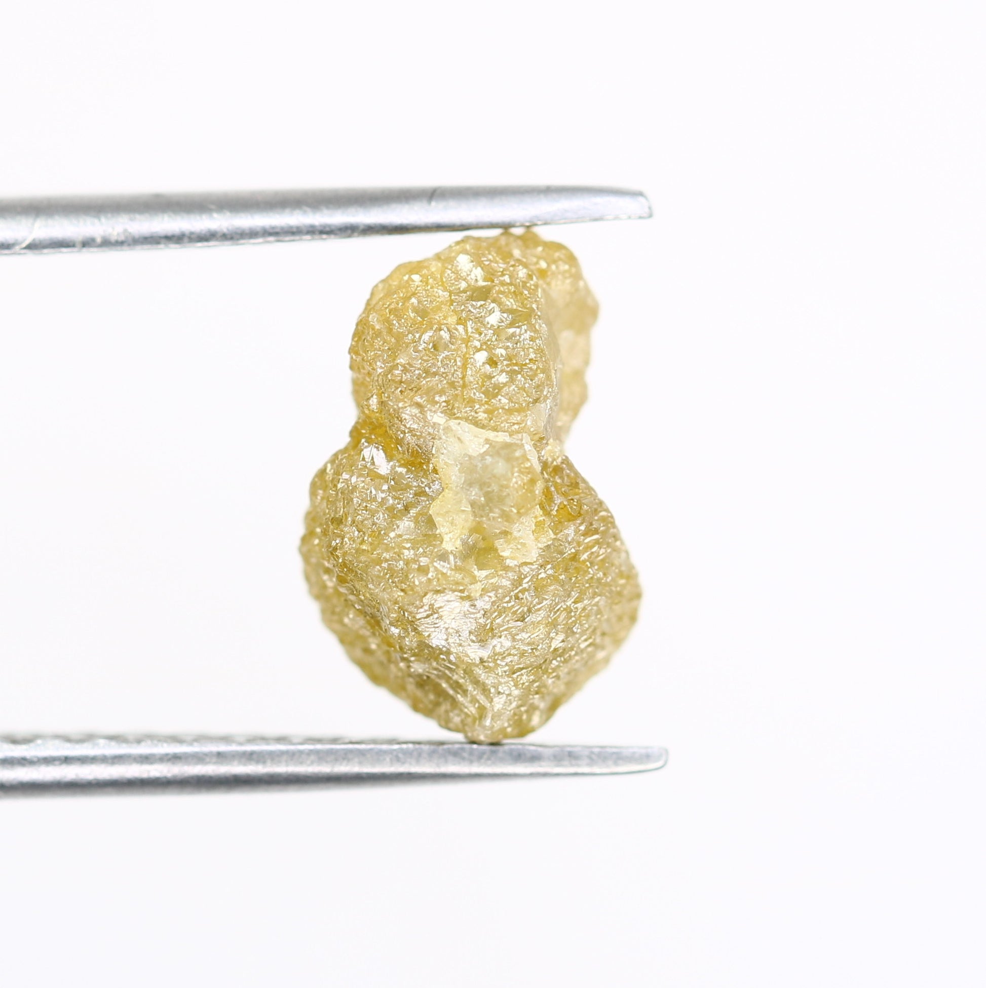 2.94 CT Rough Uncut Green Diamond For Engagement Ring - JayKrishna Diamond