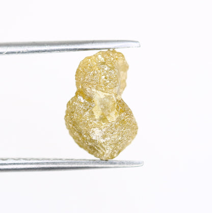 2.94 CT Rough Uncut Green Diamond For Engagement Ring - JayKrishna Diamond