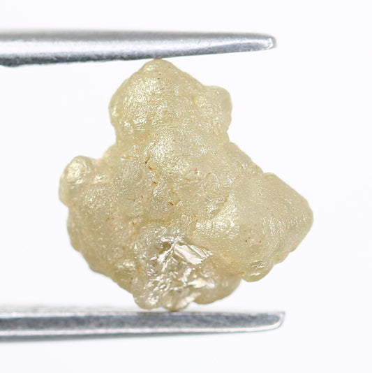 2.07 CT Uncut Grey Rough Diamond For Engagement Ring - JayKrishna Diamond