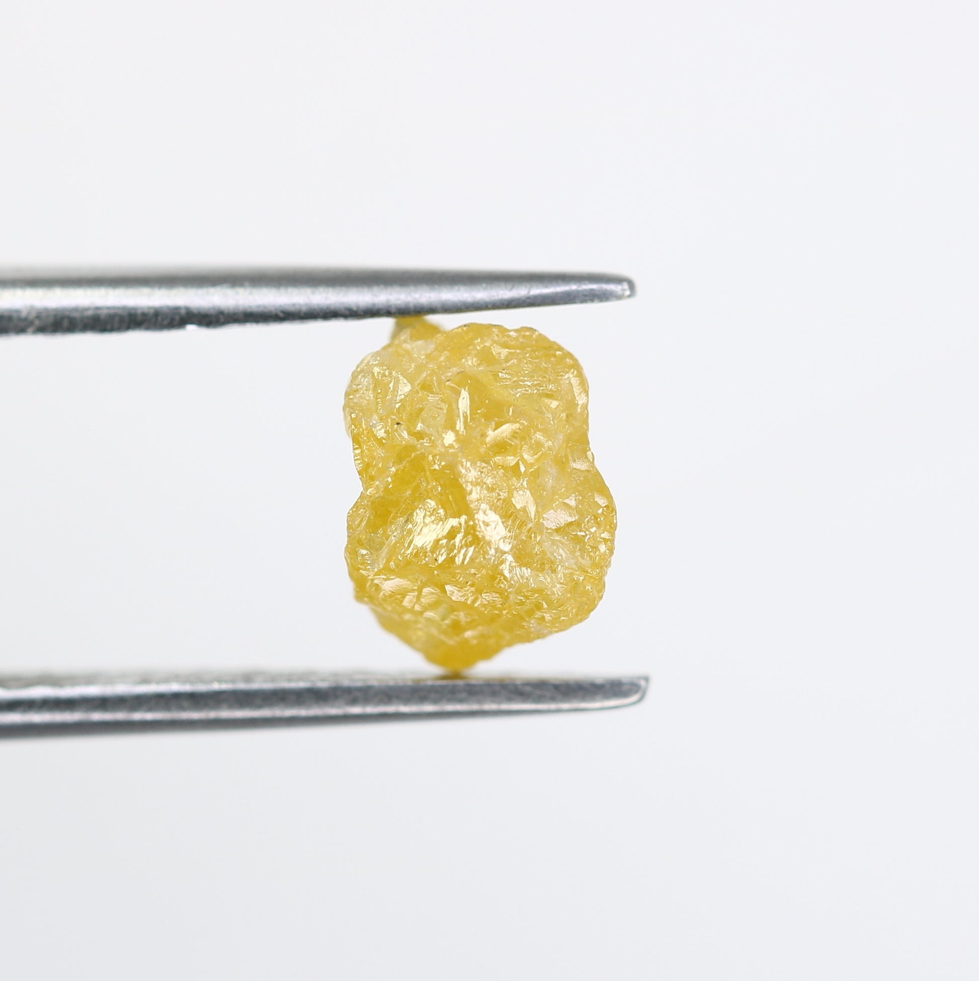 1.83 CT Yellow Raw Irregular Cut  Rough Diamond For Engagement Ring - JayKrishna Diamond