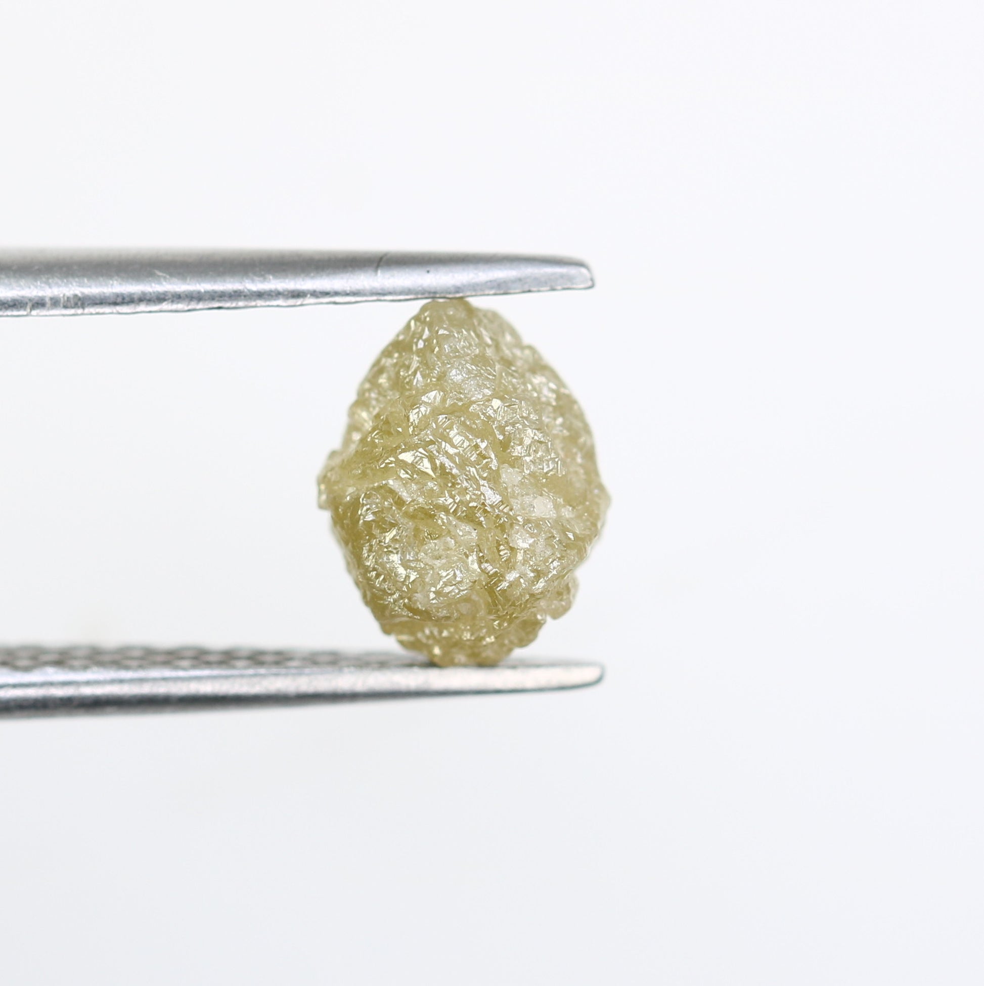 1.70 CT Uncut Grey Rough Diamond For Engagement Ring - JayKrishna Diamond