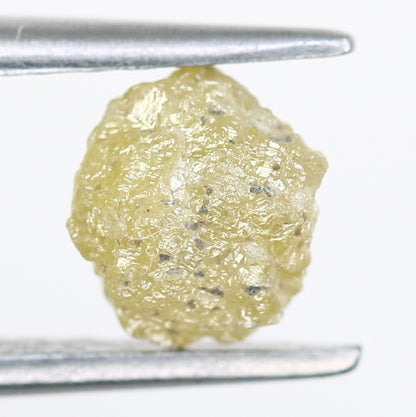 1.22 CT Light Grey Uncut Raw Rough Diamond For Engagement Ring - JayKrishna Diamond