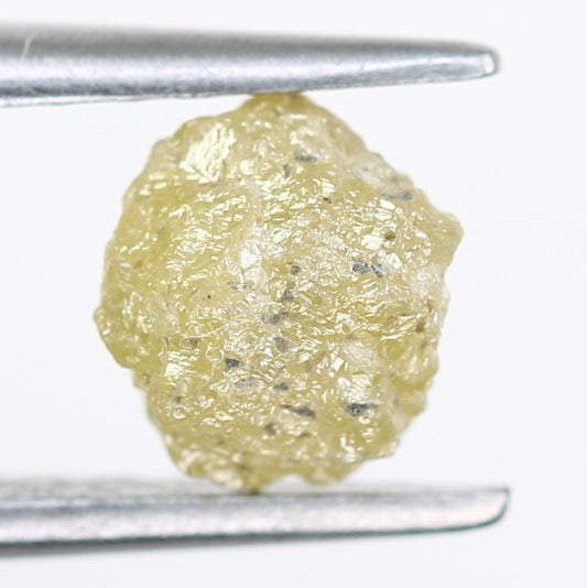 1.22 CT Light Grey Uncut Raw Rough Diamond For Engagement Ring - JayKrishna Diamond