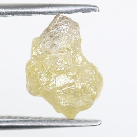 1.89 CT Rough Light Grey Uncut Raw Diamond For Engagement Ring - JayKrishna Diamond