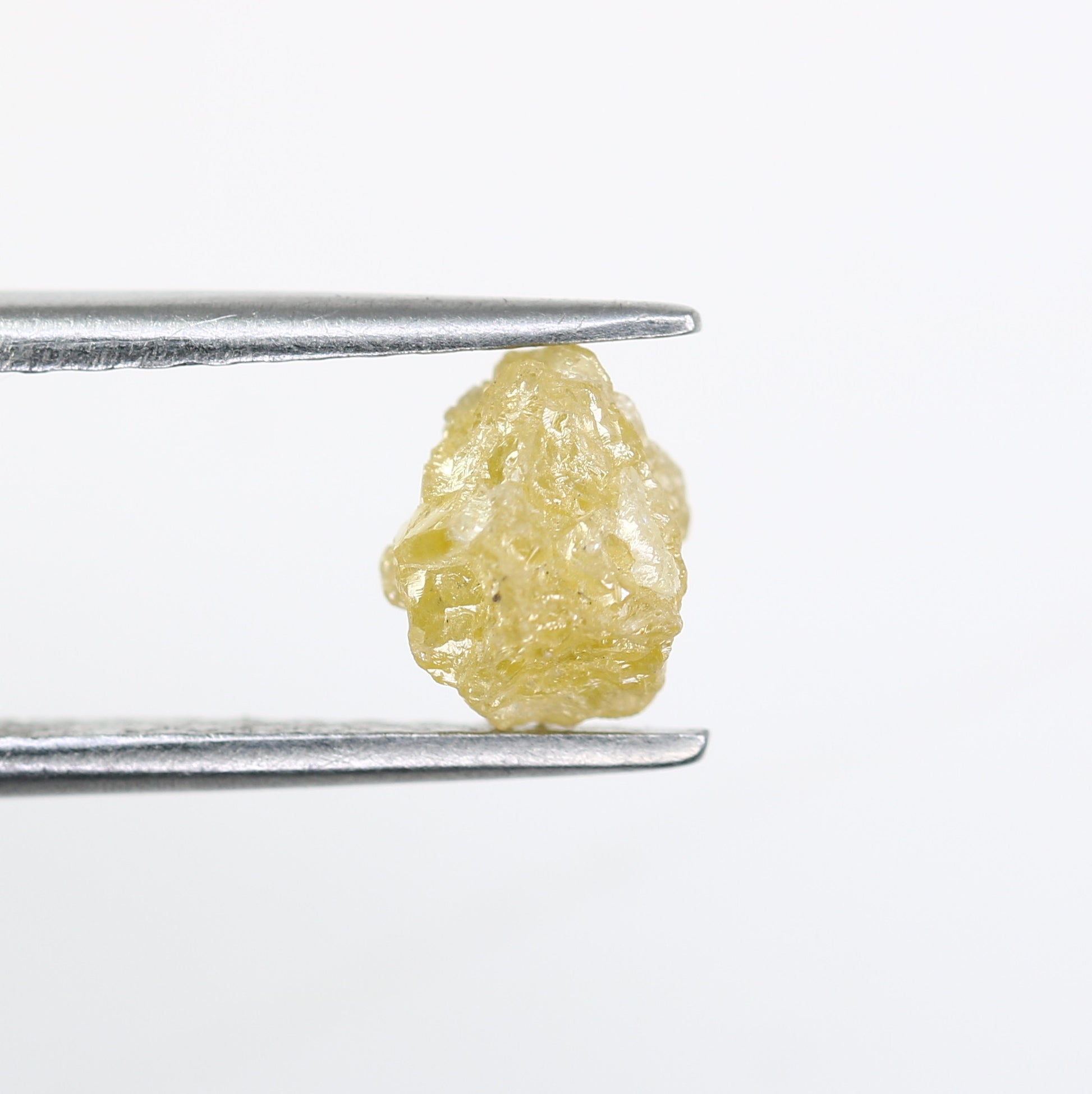 1.46 CT Raw Irregular Cut Light Yellow Rough Diamond For Engagement Ring - JayKrishna Diamond