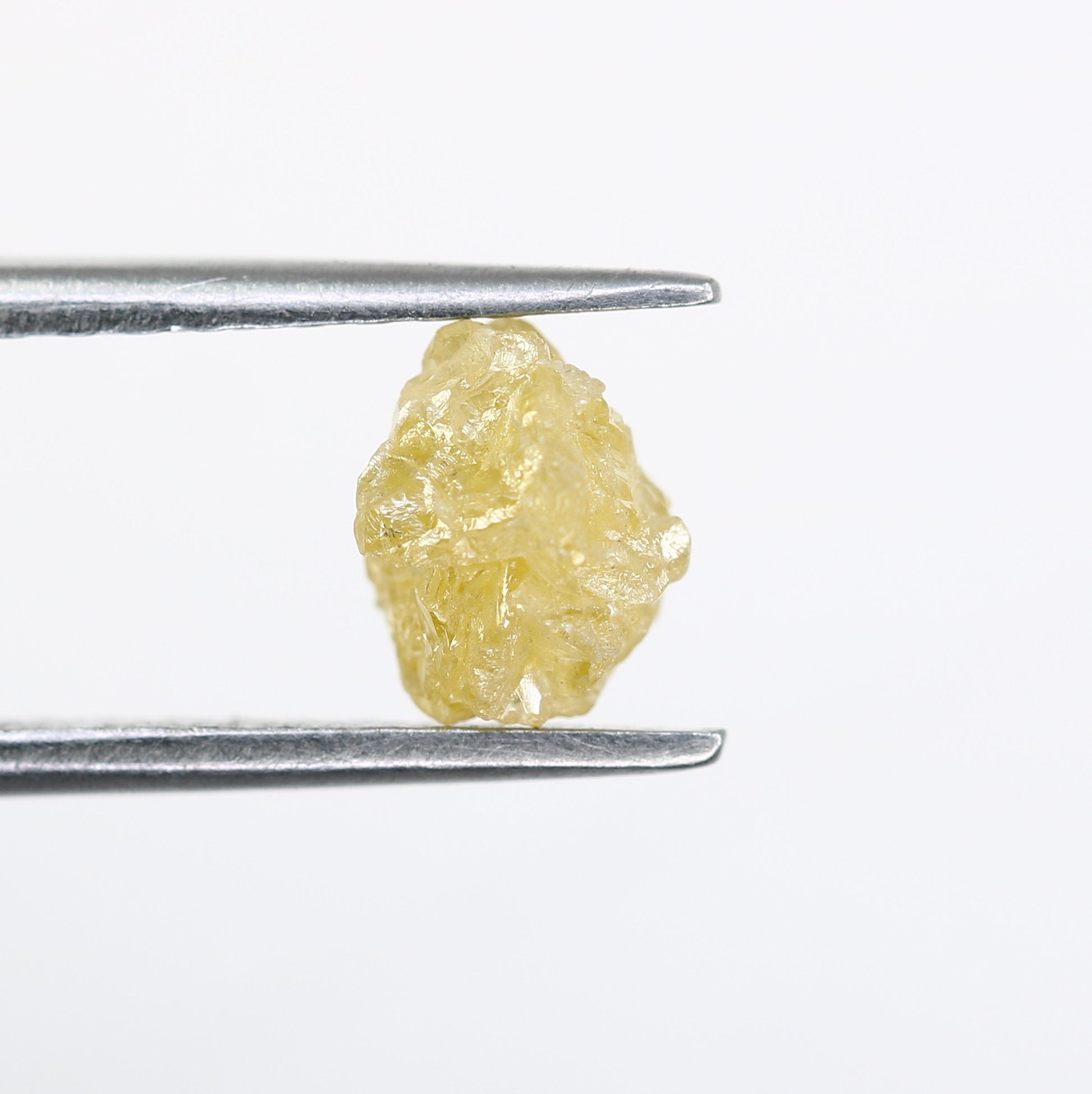 1.46 CT Raw Irregular Cut Light Yellow Rough Diamond For Engagement Ring - JayKrishna Diamond