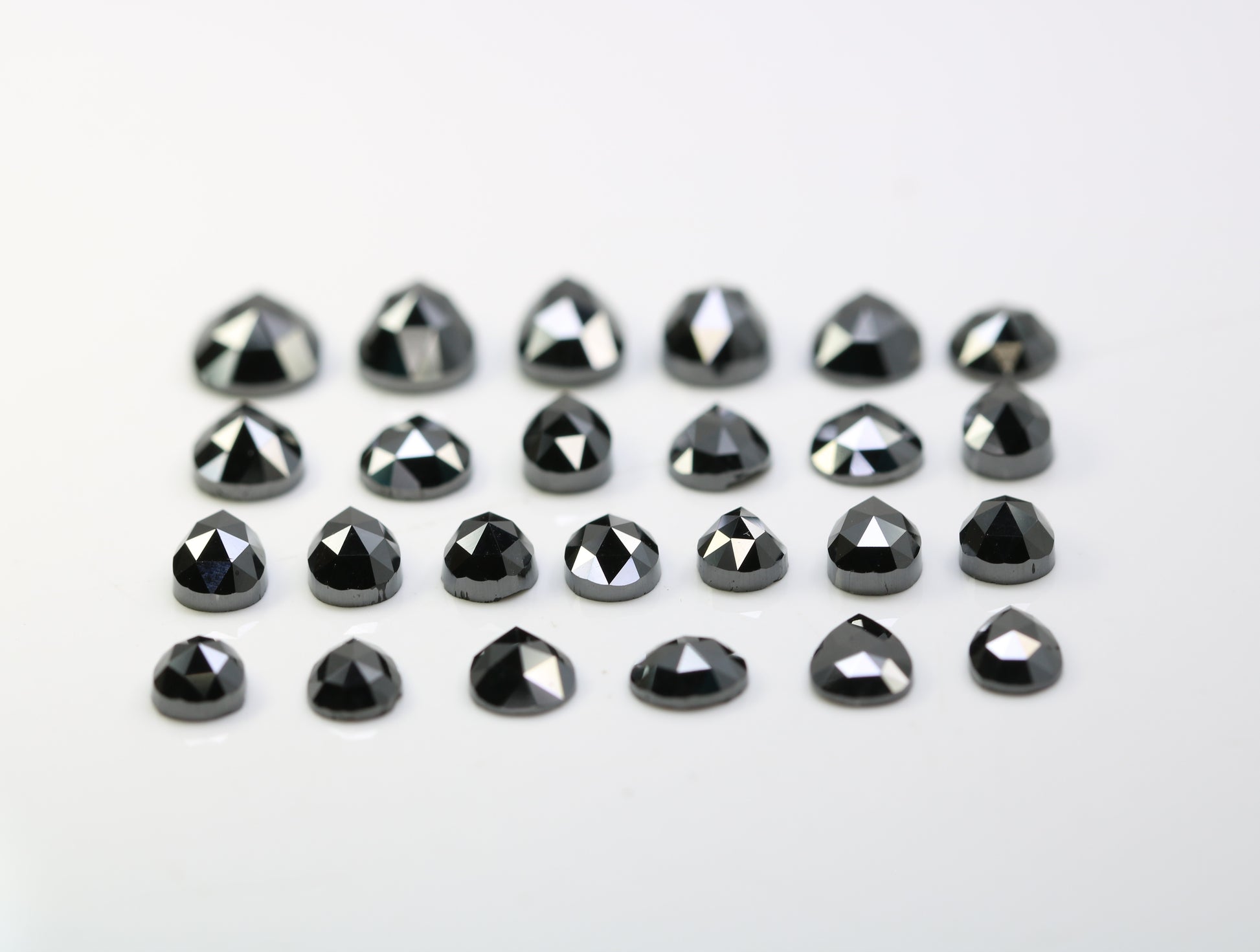 0.30 CT to 1.16 CT Pear Cut Black Diamond – Ideal for Engagement Rings | Elegant Black Pear Shape Diamonds - JayKrishna Diamond