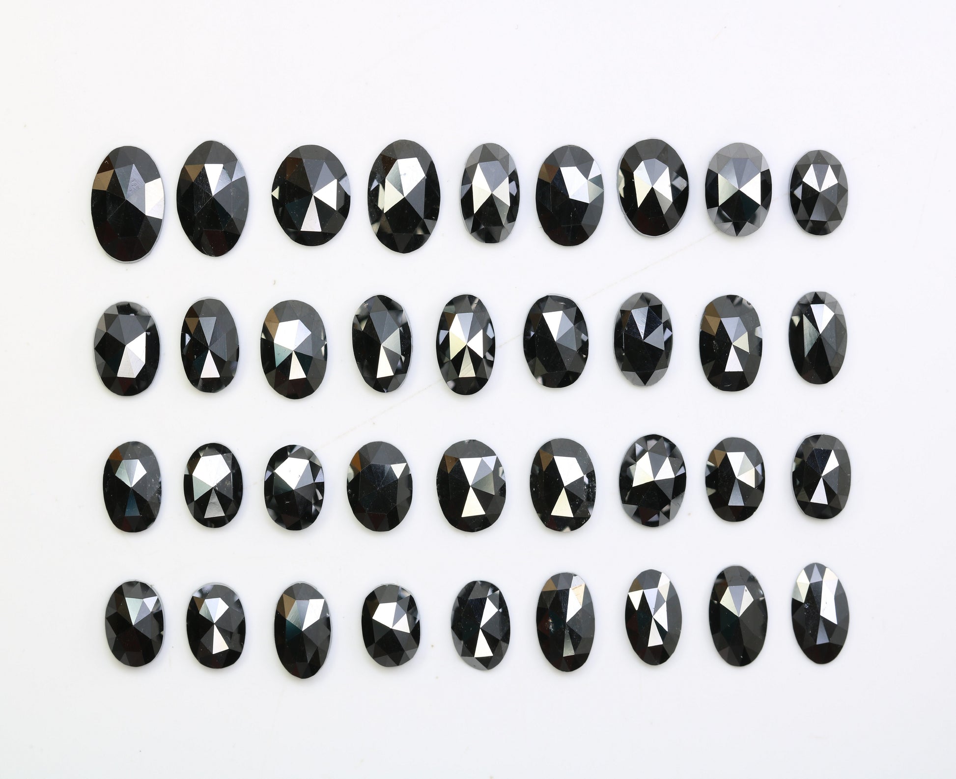 0.22 CT to 0.81 CT Black Oval Shape Natural Diamond – Ideal for Engagement Rings - JayKrishna Diamond