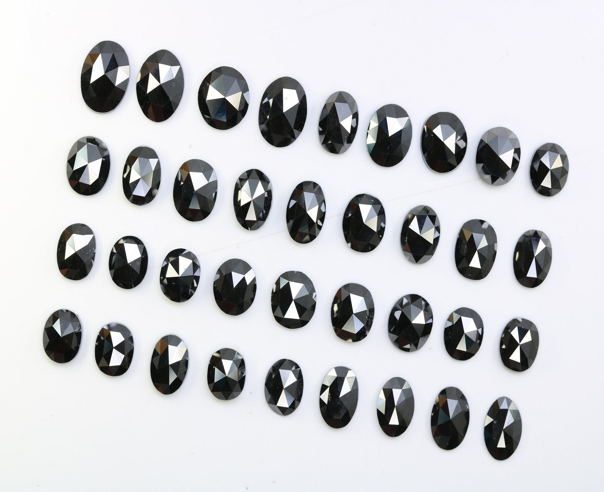 0.22 CT to 0.81 CT Black Oval Shape Natural Diamond – Ideal for Engagement Rings - JayKrishna Diamond