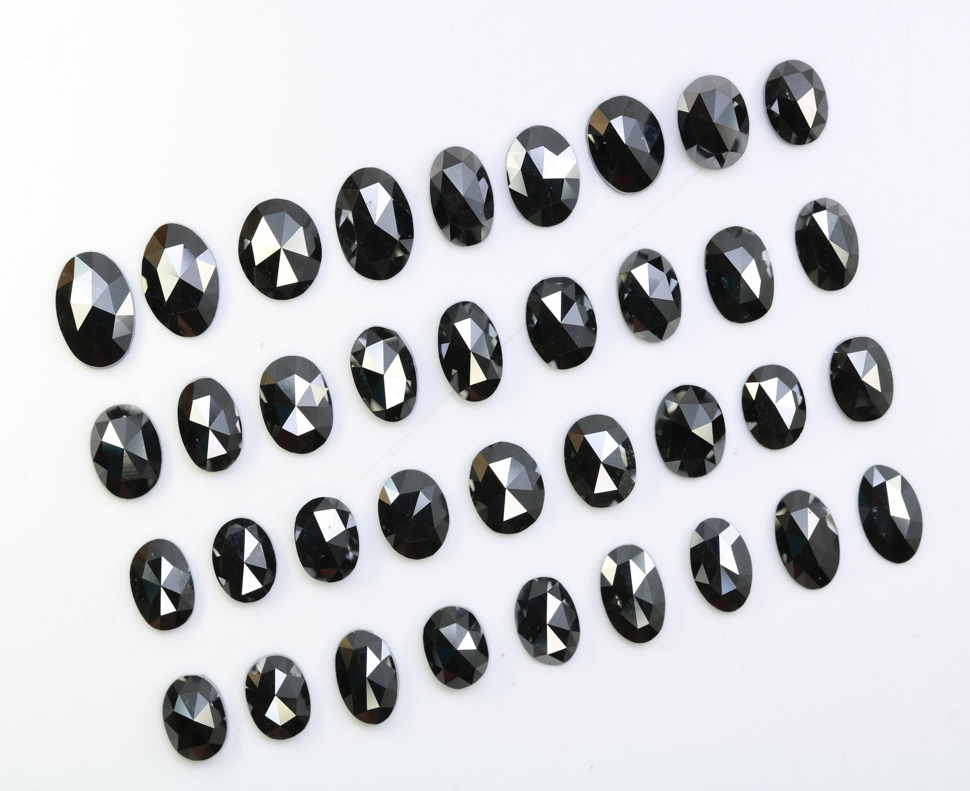 0.22 CT to 0.81 CT Black Oval Shape Natural Diamond – Ideal for Engagement Rings - JayKrishna Diamond