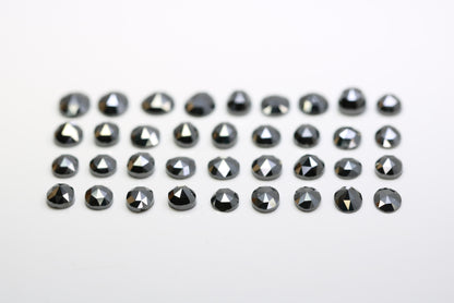 0.22 CT to 0.81 CT Black Oval Shape Natural Diamond – Ideal for Engagement Rings - JayKrishna Diamond