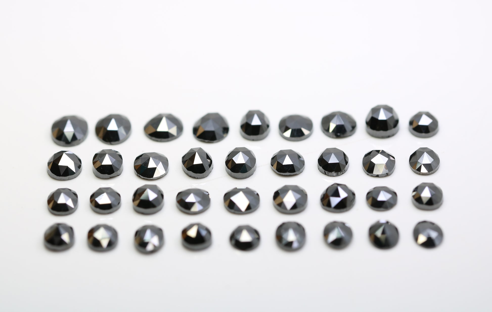 0.22 CT to 0.81 CT Black Oval Shape Natural Diamond – Ideal for Engagement Rings - JayKrishna Diamond