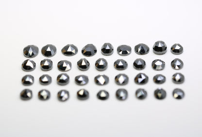 0.22 CT to 0.81 CT Black Oval Shape Natural Diamond – Ideal for Engagement Rings - JayKrishna Diamond