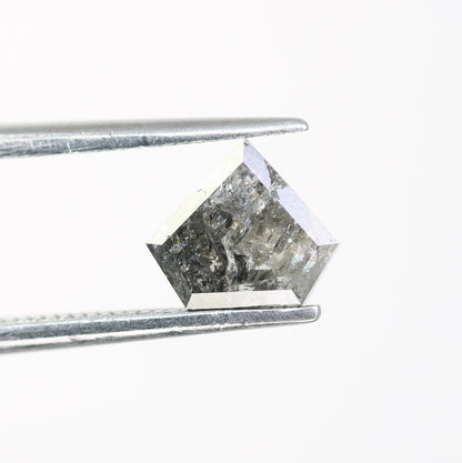 1.01 CT Diamond Shape Salt And Pepper Loose Diamond For Engagement Ring - JayKrishna Diamond