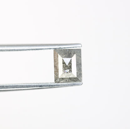 0.77 CT Natural Salt And Pepper Geometric Shape Diamond For Engagement Ring - JayKrishna Diamond