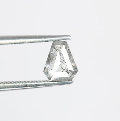 0.53 CT Geometric Shape Salt And Pepper Loose Diamond For Engagement Ring - JayKrishna Diamond