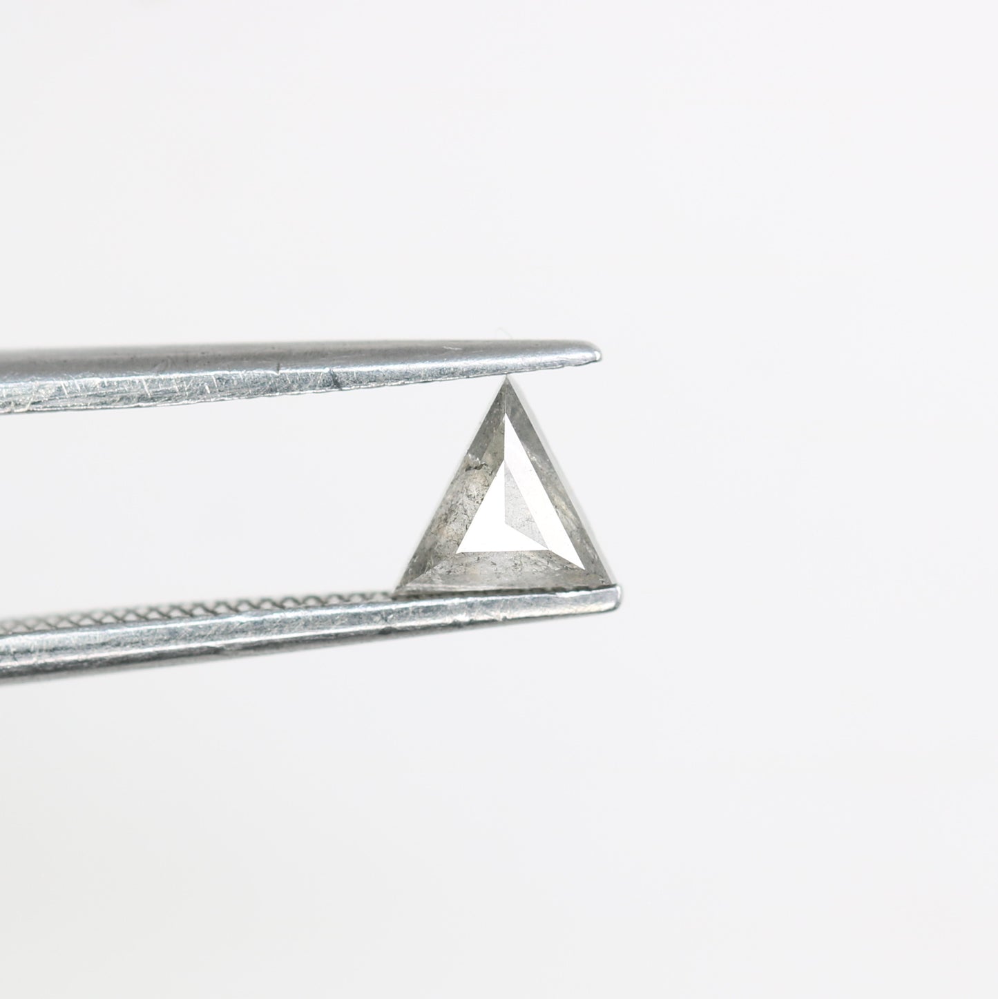0.31 CT Natural Triangle Shape Salt and Pepper Diamond – Ideal for Engagement Rings | Unique Triangle Cut Salt and Pepper Diamond - JayKrishna Diamond