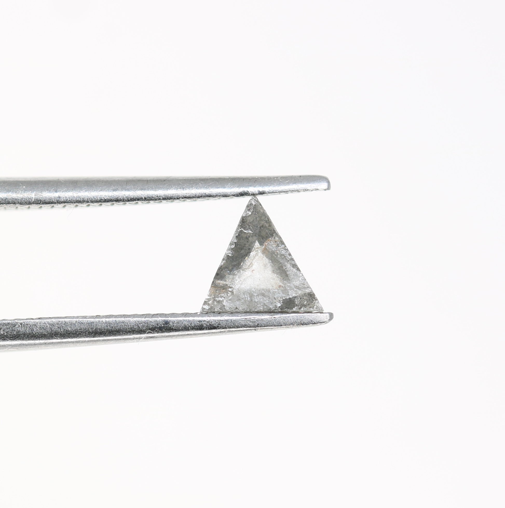 0.31 CT Natural Triangle Shape Salt and Pepper Diamond – Ideal for Engagement Rings | Unique Triangle Cut Salt and Pepper Diamond - JayKrishna Diamond
