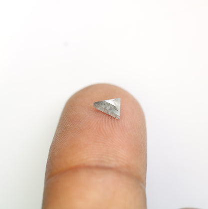 0.31 CT Natural Triangle Shape Salt and Pepper Diamond – Ideal for Engagement Rings | Unique Triangle Cut Salt and Pepper Diamond - JayKrishna Diamond