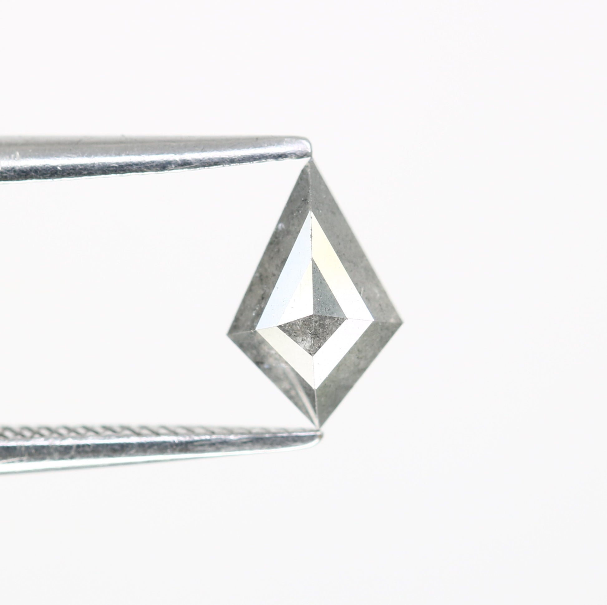 0.59 CT Kite-Shaped Salt and Pepper Diamond – Unique Loose Gem for Artisan Engagement Rings - JayKrishna Diamond
