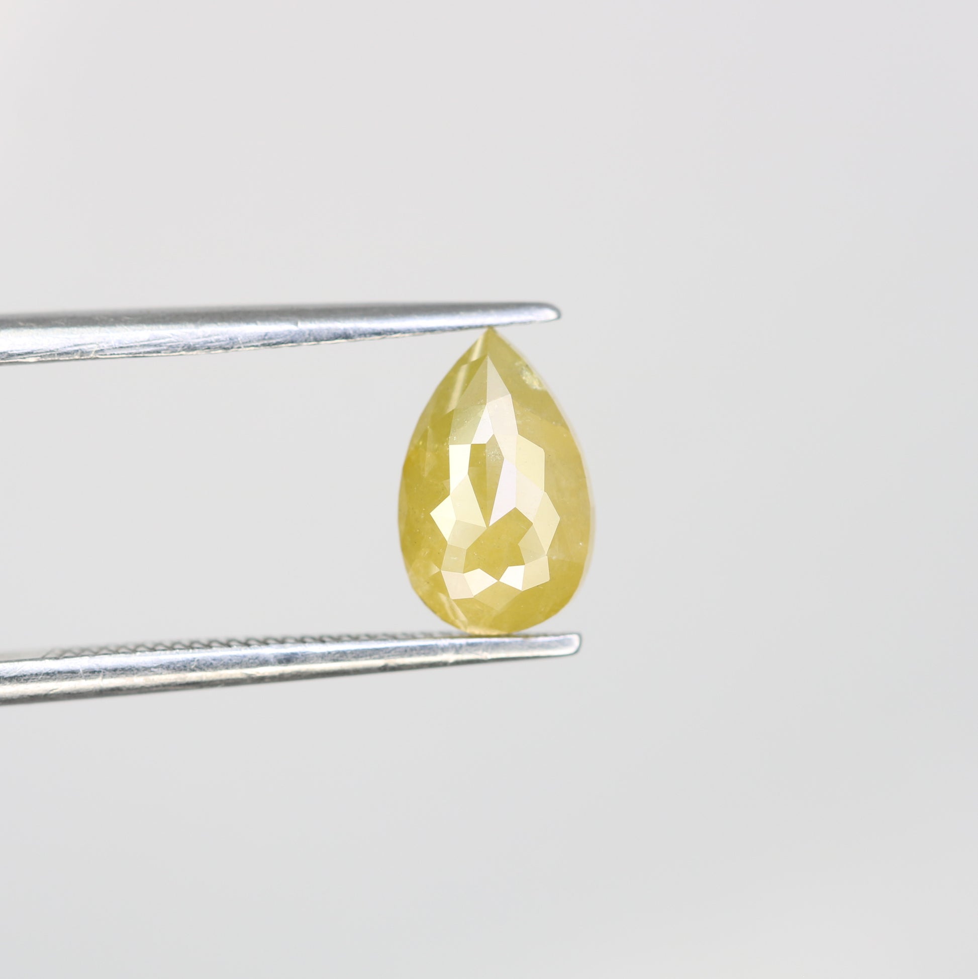 1.52 Carat Natural Yellow Loose Pear Cut Diamond For Galaxy Ring - JayKrishna Diamond
