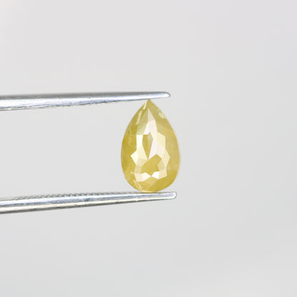 1.52 Carat Natural Yellow Loose Pear Cut Diamond For Galaxy Ring - JayKrishna Diamond