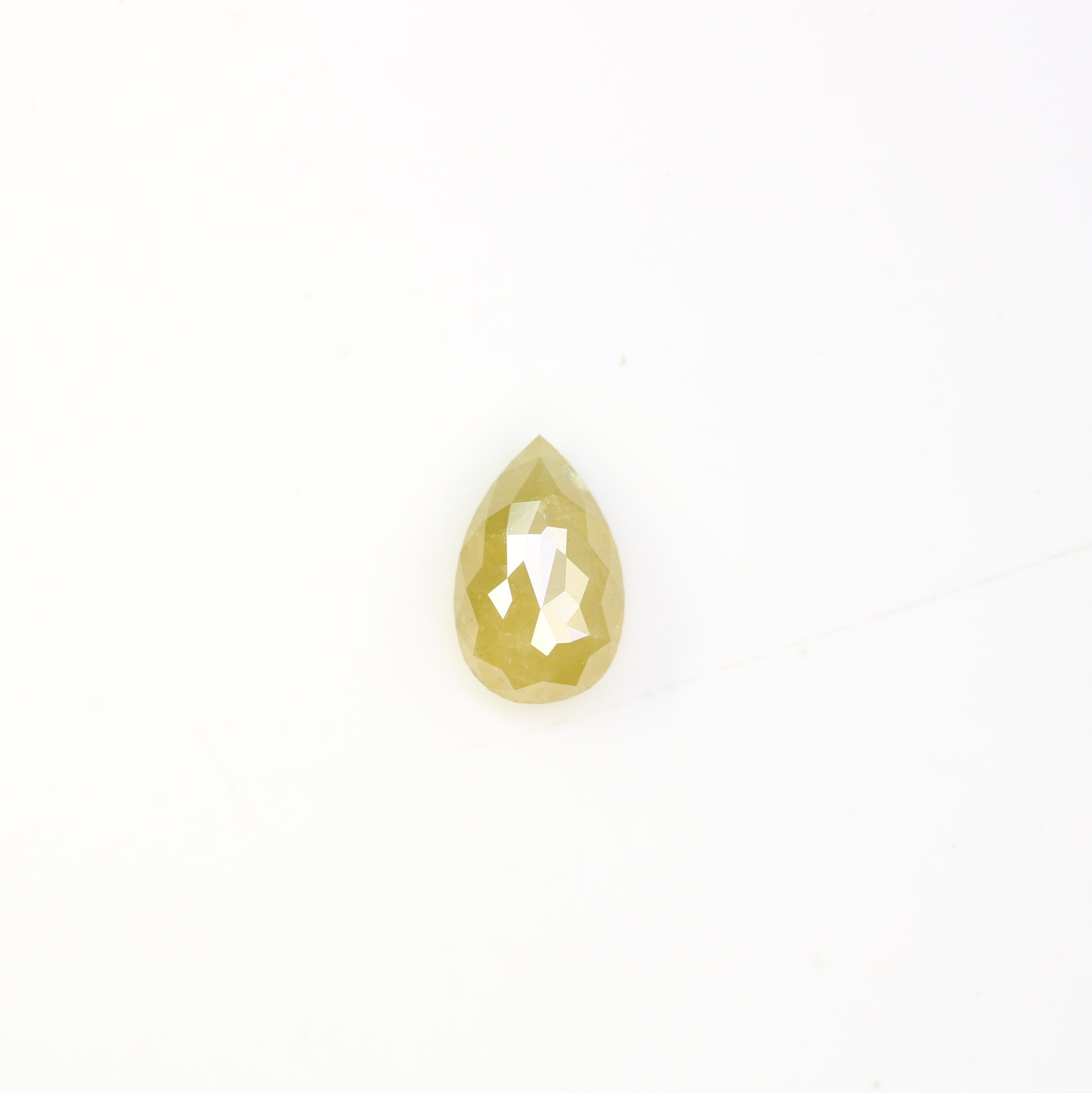 1.52 Carat Natural Yellow Loose Pear Cut Diamond For Galaxy Ring - JayKrishna Diamond