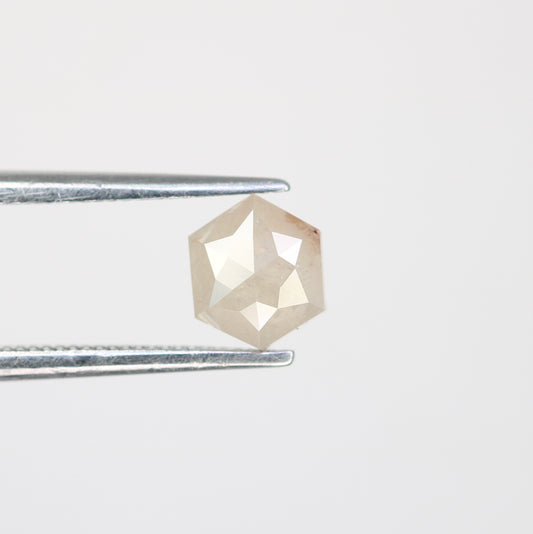 0.79 Carat Natural Loose Grey Hexagon Shaped Diamond For Engagement Ring - JayKrishna Diamond