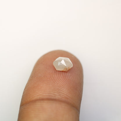 0.79 Carat Natural Loose Grey Hexagon Shaped Diamond For Engagement Ring - JayKrishna Diamond