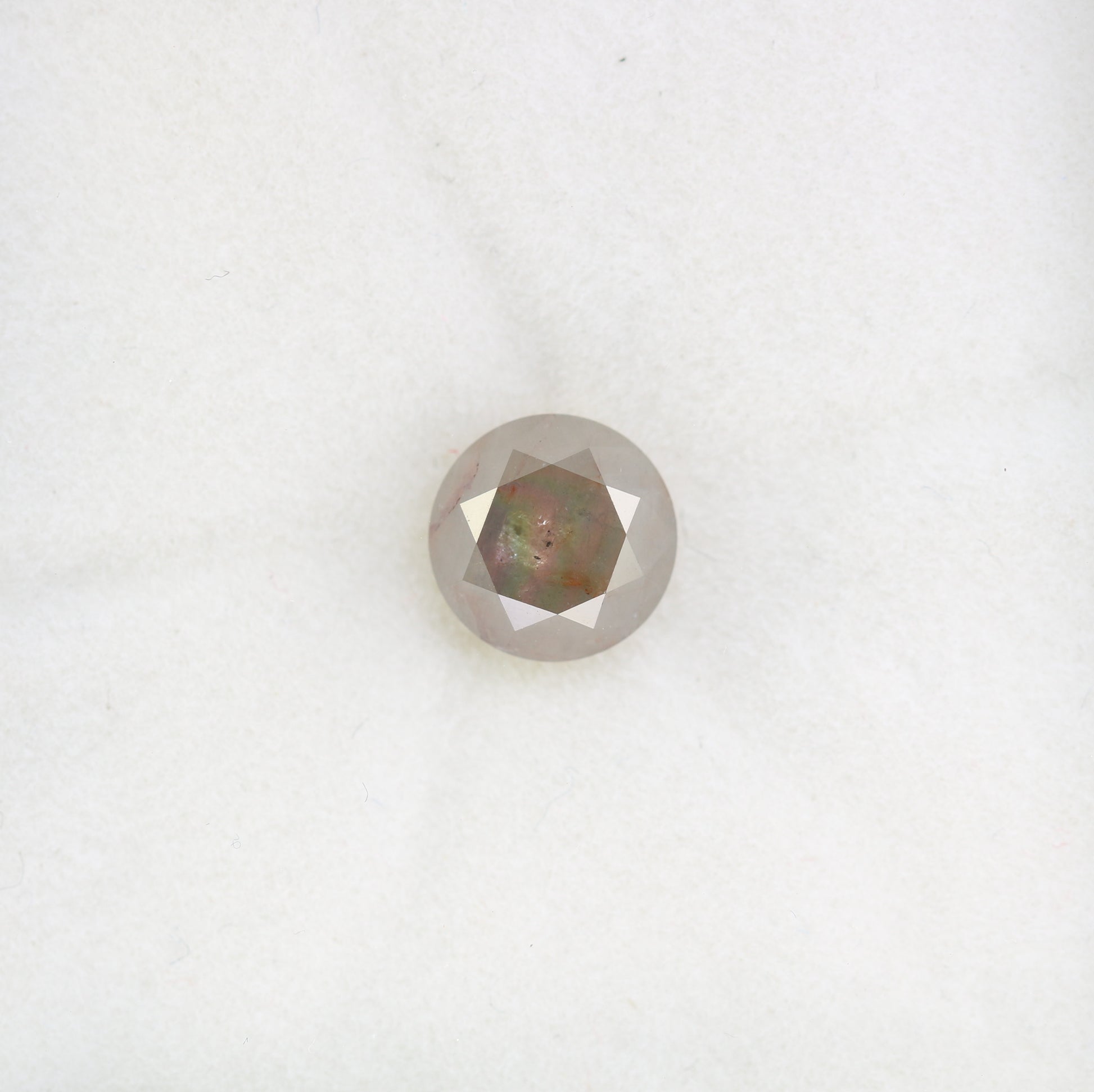 2.27 CT Grey Round Brilliant Cut Diamond For Engagement Ring - JayKrishna Diamond